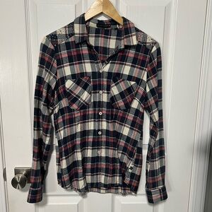 William Rast plaid button up size S